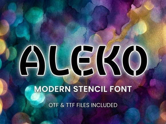 Aleko: The Premium Display Font for Scroll-Stopping Campaigns