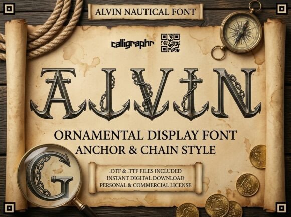 Alvin: The Premium Display Font for High-Impact Campaigns