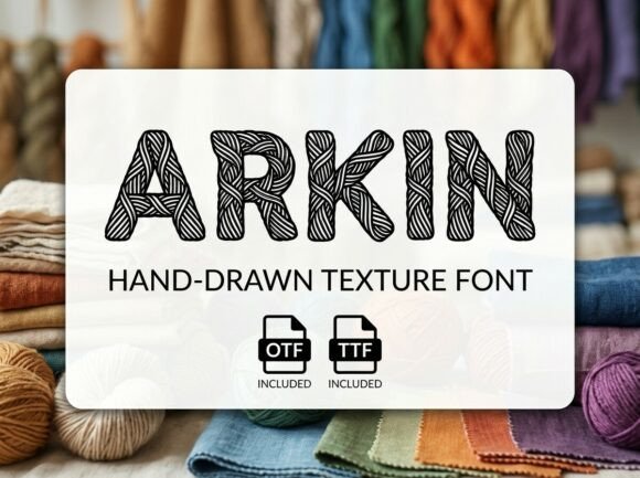 Arkin Typeface: A Modern Display Font for Web Design