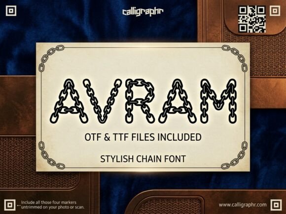 Avram: The High-Strength Display Typeface for Bold Web Design