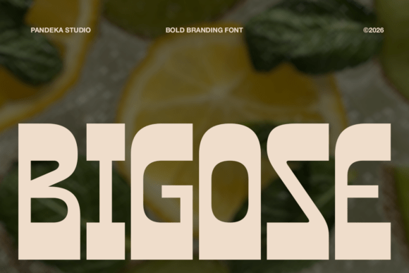 Bigose: The Bold Display Font Transforming Modern Web Design