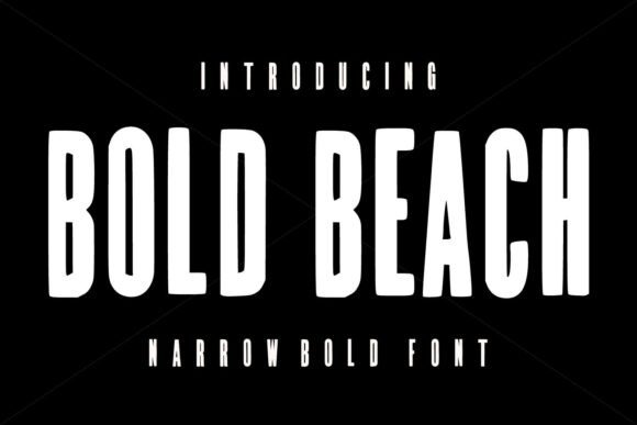 Bold Beach: The Display Font That Elevates Small Business Branding