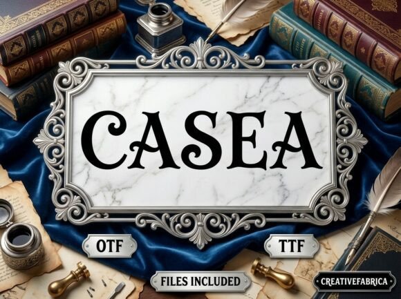 Casea: A Sophisticated Display Font for Elevating Your Brand Identity