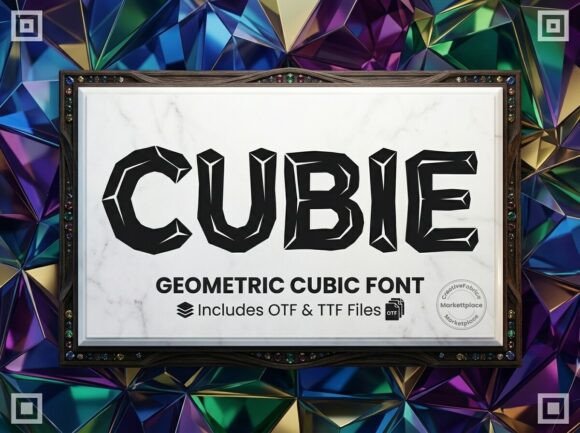 Cubie: The Bold Display Typeface for Scroll-Stopping Marketing