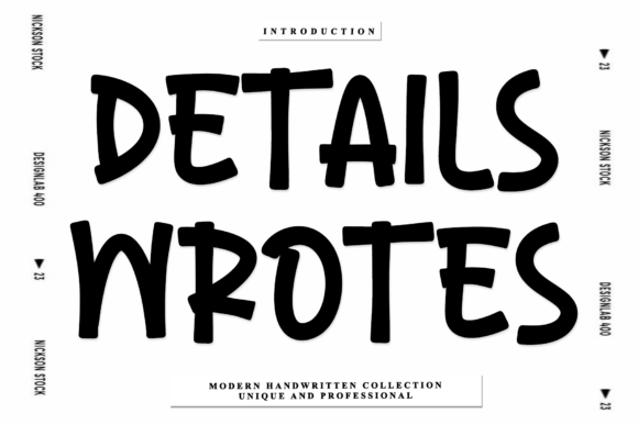 Details Wrotes: The Font That Elevates Your Campaigns