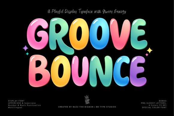 Groove Bounce: The Display Typeface That Transforms Your Brand Identity