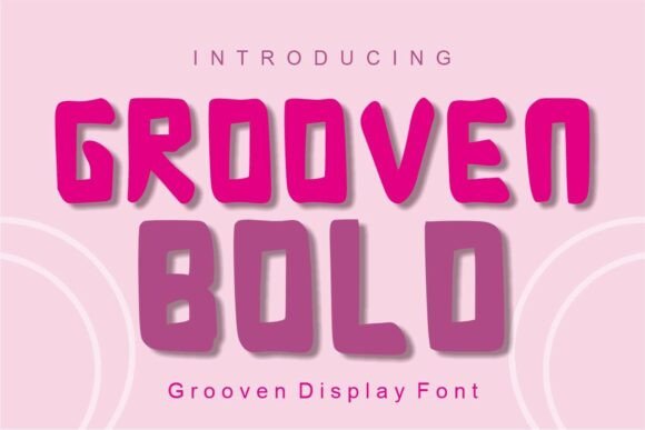 Grooven Bold: The Perfect Display Font for Retro Craft Projects