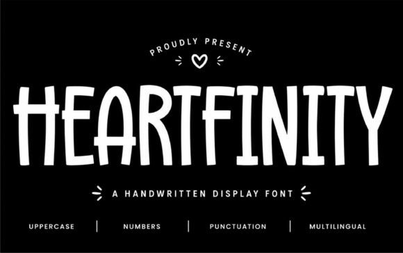 Heartfinity: The Playful Typeface That Elevates Editorial Design