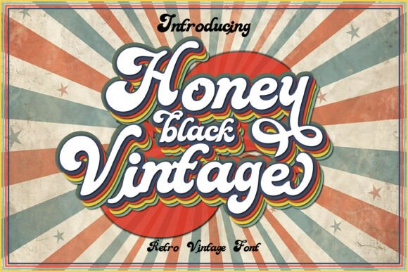 Honey Black Vintage: The Perfect Typeface for Polished Brand Identity