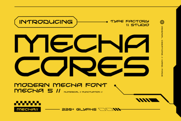 Mecha Cores: The Ultimate Display Font for High-Impact Campaigns