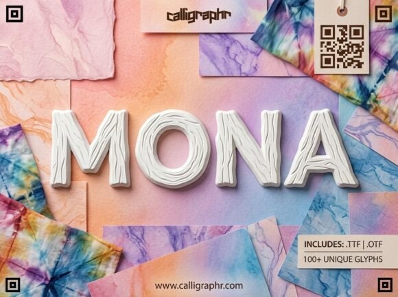 Monal: The Display Typeface That Elevates Handmade Branding