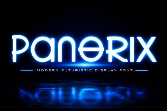 Panorix – A Modern Futuristic Display Font for Bold Campaigns