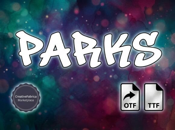 Parks: The Hand-Drawn Graffiti Typeface for Bold Branding
