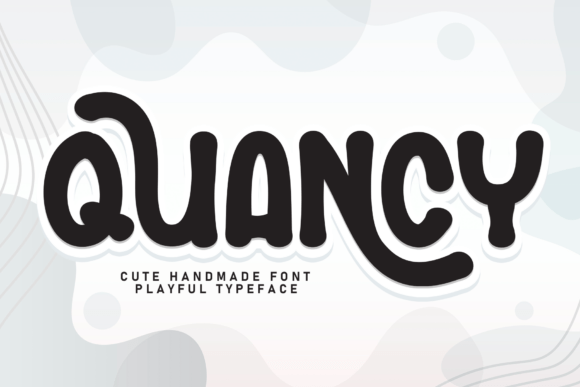 Quancy: The Handwritten Display Font That Brings Cozy Craft Vibes to Life