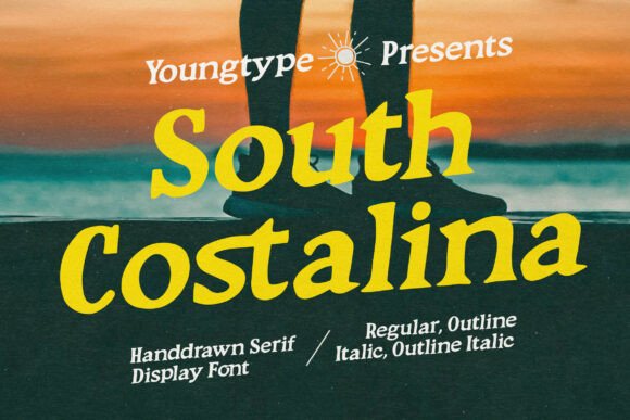 South Costalina: A Designer's Verdict on This Bold Display Typeface