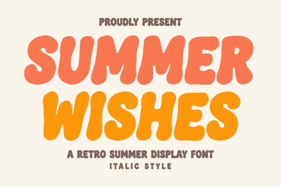 Summer Wishes Italic: The Premium Display Typeface for Viral Campaigns