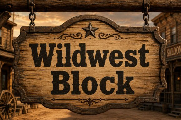 Wildwest Block: The Display Typeface That Gives Your Brand a Bold Western Edge